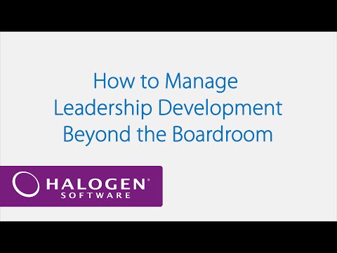 How to Manage Leadership Development Beyond the Boardroom – Webinar How to Manage Leadership Development Beyond the Boardroom – Webinar