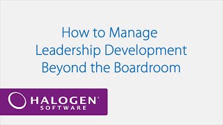 How to Manage Leadership Development Beyond the Boardroom – Webinar