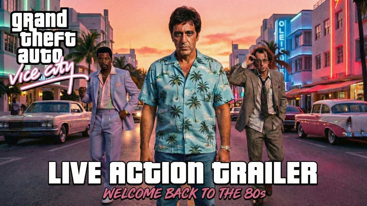 GTA Vice City Live Action Trailer | Fan Made Cinematic Remake