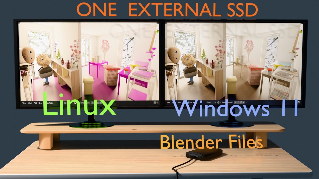 Fix Blender Texture Paths Between Windows & Linux with a Simple Script ...