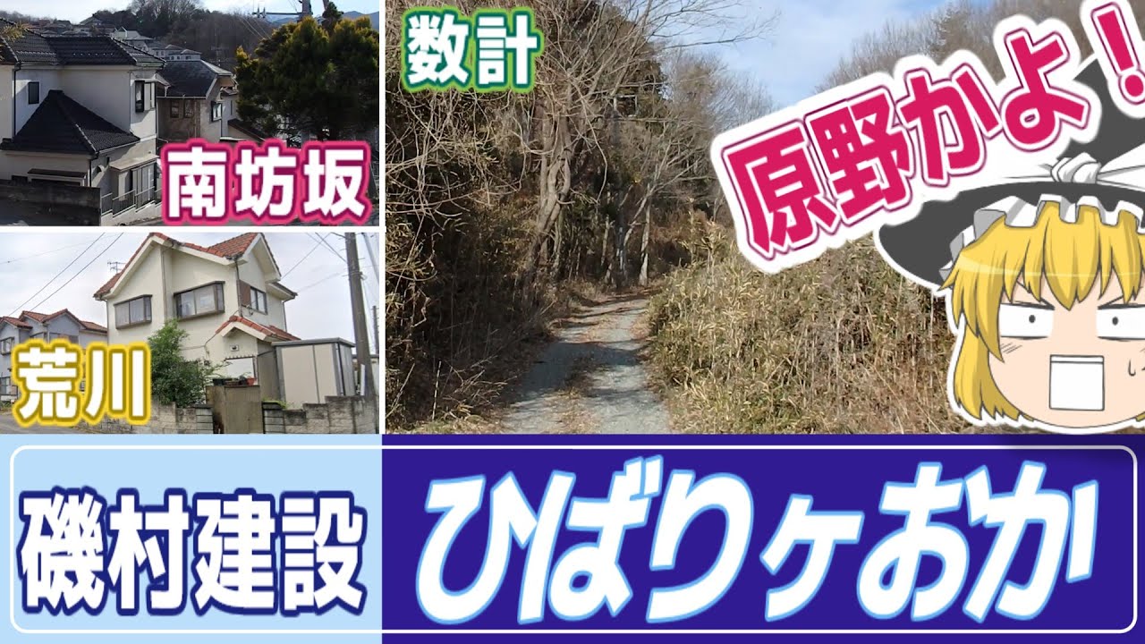 【街歩き】まさかの原野商法！磯村建設ひばりヶおか４０年後の現状。厳しさ漂う寄居町富田地区