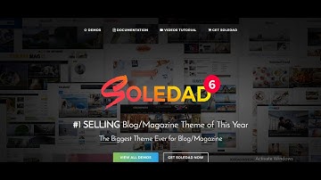 Soledad   Multi Concept BlogMagazineNews AMP WordPress Theme