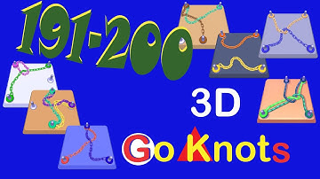 Go Knots 3D Level 191-200