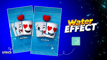 Lofi Remix Water Effect status video in Alightmotion | technicalmahatma