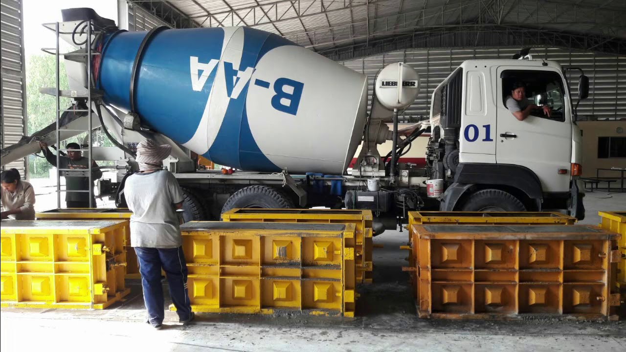 Manufacture your OWN Concrete Blocks - English 4 / TBP Thai Blocks & Plates