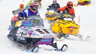 Racing Vintage Snowmobiles at the Most Fun Snowmobile Race Ever!