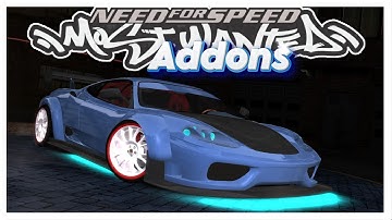 Ferrari 360 Challenge Stradale Extended Customization • Addons Cars Gameplay • NFS Most Wanted 2005