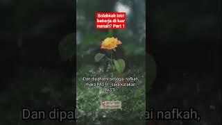 Bolehkan istri bekerja diluar rumah? (Part 1) #ceramah #dakwah #shorts #uah #ustadzadihidayat
