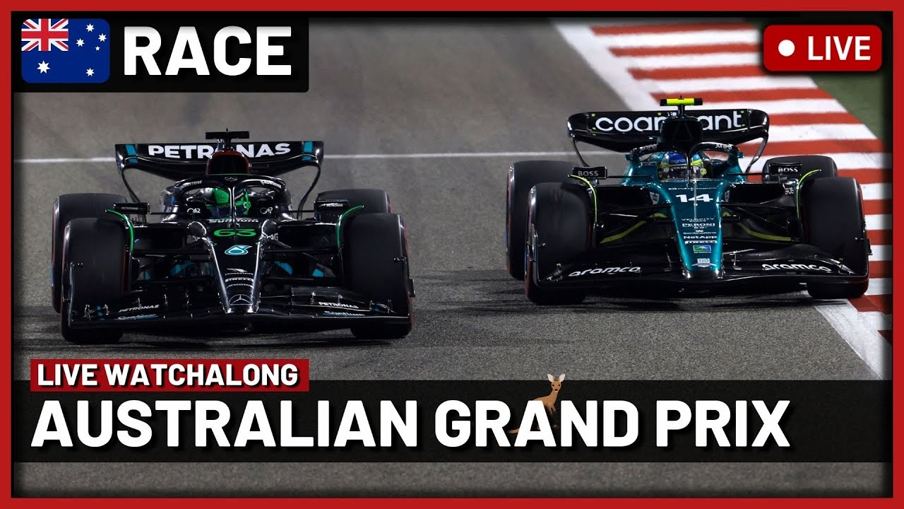2023 Formula 1 Australian GP live Melbourne results with telemetry and tracker