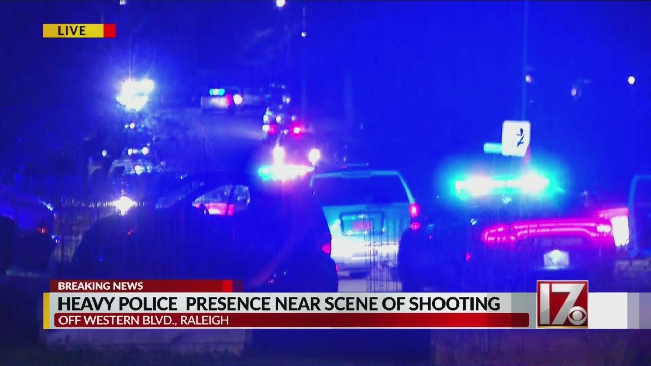 Heavy police presence off Western Boulevard near scene where Raleigh ...