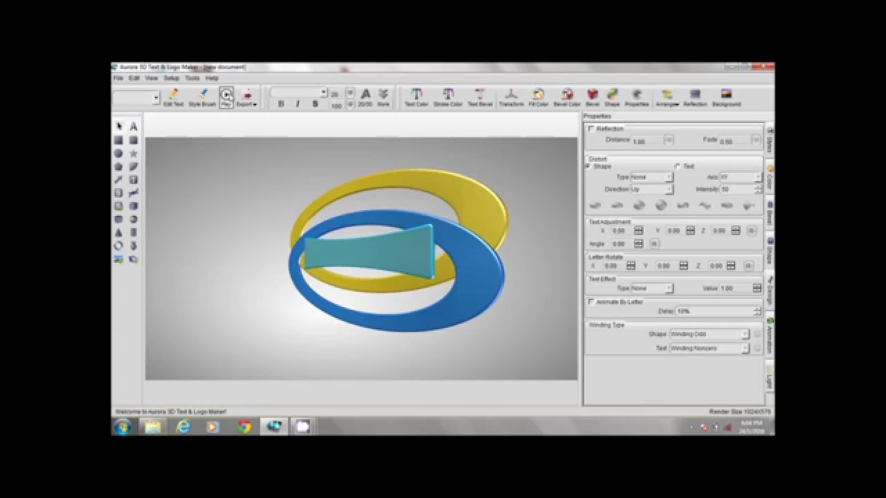 AURORA 3D TEXT LOGO MAKER MEMBUAT LOGO DAN ANIMASI 2 YouTube