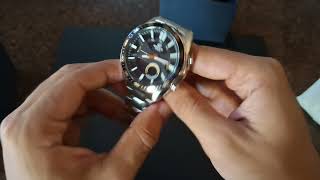 Unboxing the EDIFICE EFV-C100
