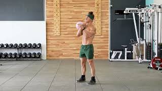 Single Arm Kettlebell Clean From Floor