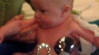 Jacob's baby bath time