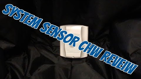 system sensor CHW review