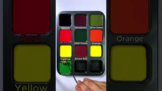 Chill Out With Wonderful Colors. #asmr #colors #colormixing #mix #mixing #satisfying #art