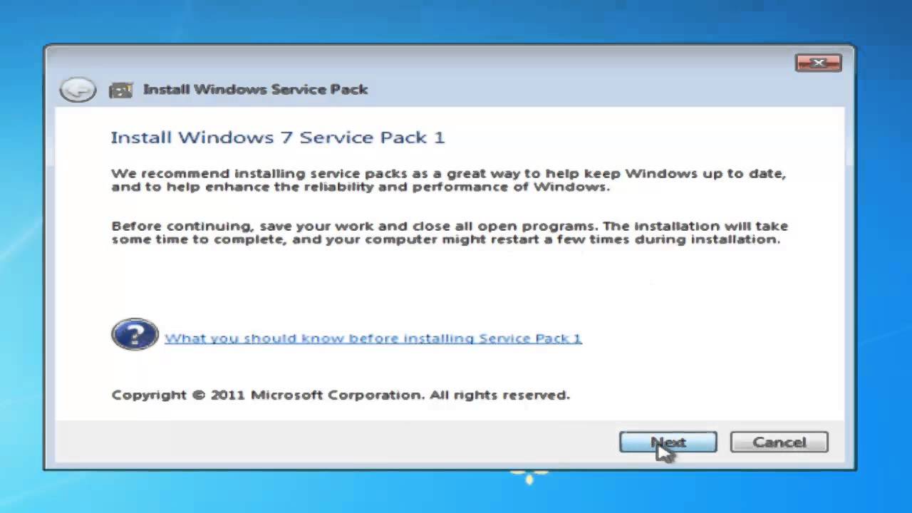 windows 7 service pack 2 offline installer