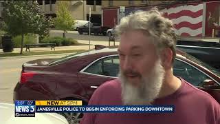 Janesville police to begin enforcing downtown parking after years of not doing so