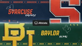 CFB 26 Syracuse V Baylor WEEK 10 YEAR 1