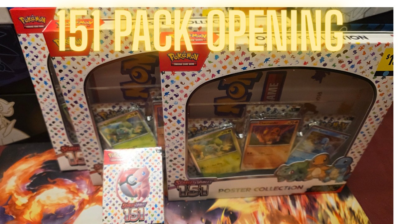 Did we just pull the chase? Pokemon Opening 151 Poster collections and ...