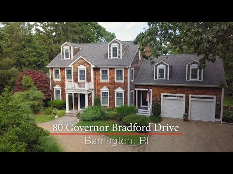 80 Governor Bradford Drive, Barrington, RI home video tour