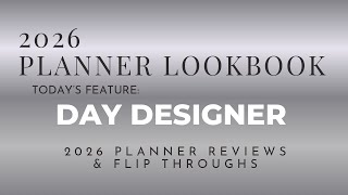 2026 Planner Reviews: Day Designer Flagship Mini Daily + Full Size Weekly