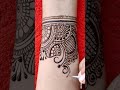 Beautiful bridal mehndi start very easy new traditional creative mehendi henna design shorts short