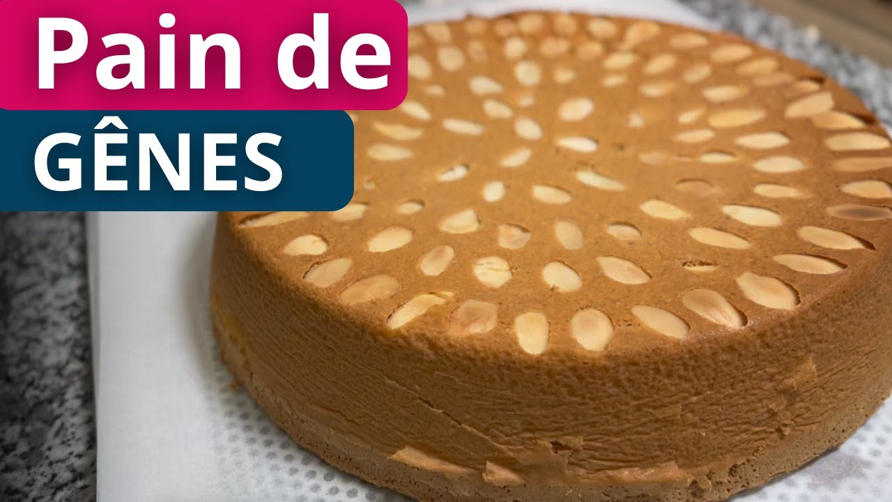 Pain de Gênes Moelleux – Recette Traditionnelle - YouTube