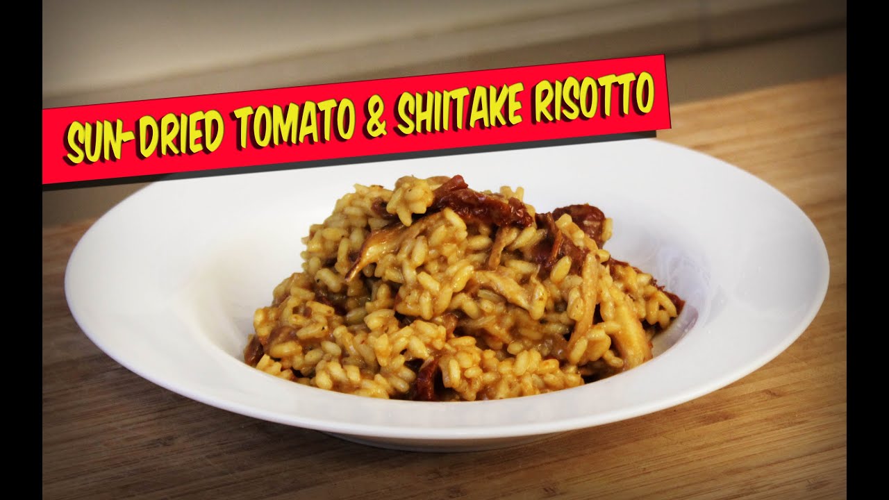 Sundried tomatoes and shiitake mushroom quiche