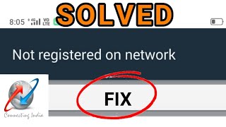 BSNL Network Not Registered Problem Solved