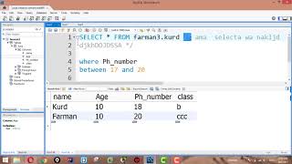 SQL Comments Database Tutorial - MySQL