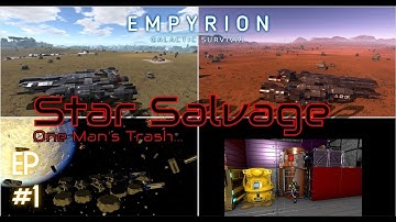 Trapped in a Orbit of Tohh! | Star Salvage Mod/Empyrion  | Episode 1