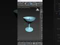Ice Cream glass 🍨#shortsfeed #trending #viral #3dtutorial #3dmodeling #icecream