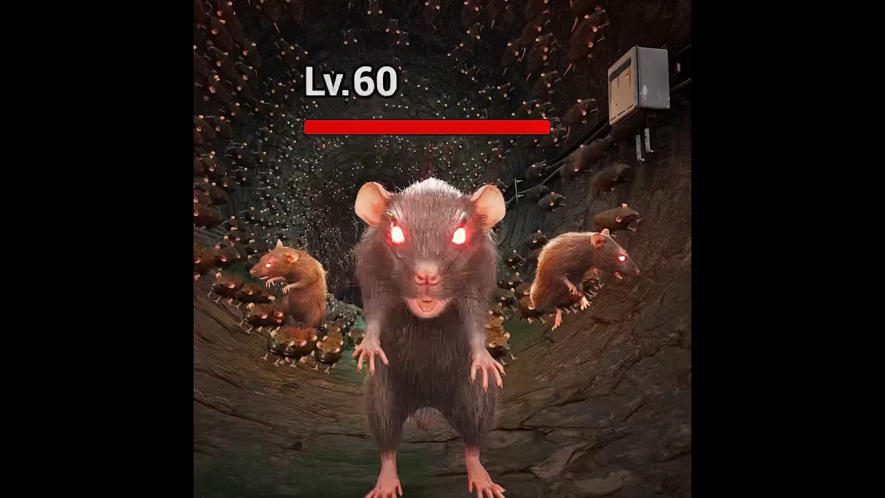 The Terrifying Mouse is Chasing Jerry! 