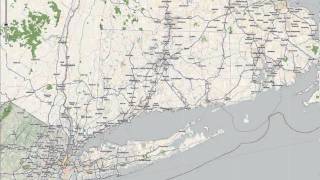 iPhone Tracking - Where I have been in New England