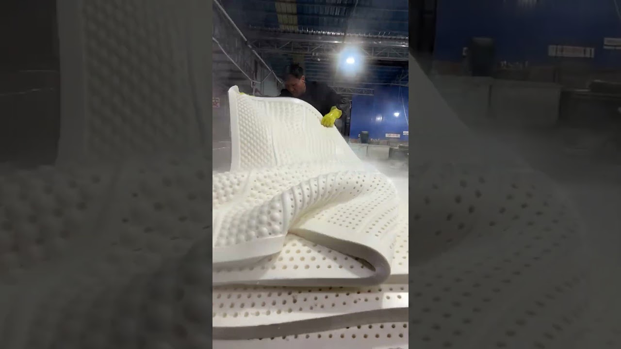 How Latex Mattresses Are Made!