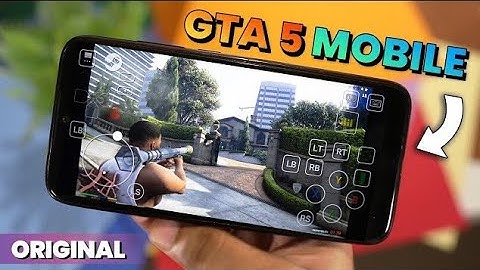 Install and Play GTA V  on any android smartphone right now #gta5
