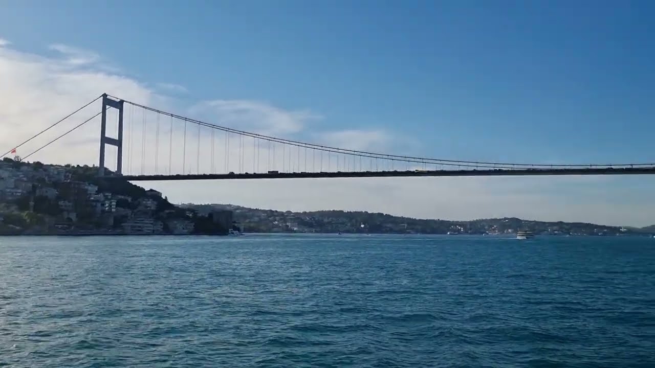 Мост из Европы в Азию. Bridge from Europe to Asia