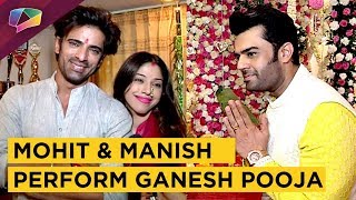 Mohit Malik And Manish Paul Perform Ganesh Pooja Ganesh Chaturthi 2018