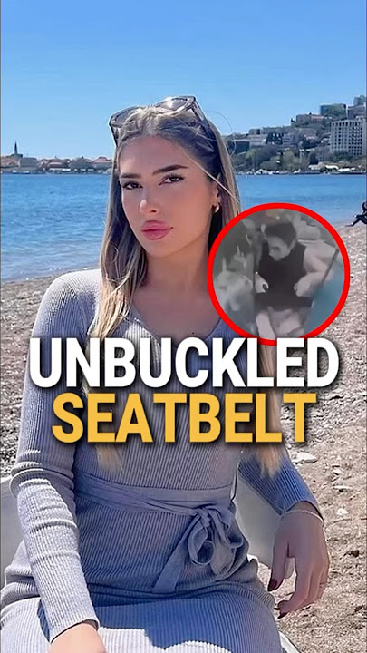 Did you notice how Tijana Radonjic unbuckled her seatbelt? #celebrity #TijanaRadonjic