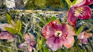 Atmospheric Landscape with Flowers Watercolour Tutorial by Karen Rice Art 21,161 views 2 weeks ago 12 minutes, 59 seconds