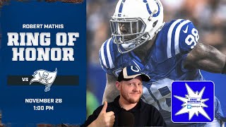 Colts to Induct Robert Mathis into Ring Of Honor Guide