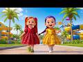 🏖️💖 Rumi &amp; Mira’s Pool Day Adventure 👧 A Splash of Joy, Friendship &amp; Summer Fun!🐬🌈