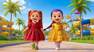 🏖️💖 Rumi & Mira’s Pool Day Adventure 👧 A Splash of Joy, Friendship & Summer Fun!🐬🌈
