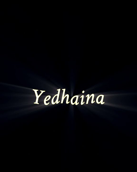 Yedharedhuraina// yetuveluthundho //adigana song 🤎🌹💙//lyrics english