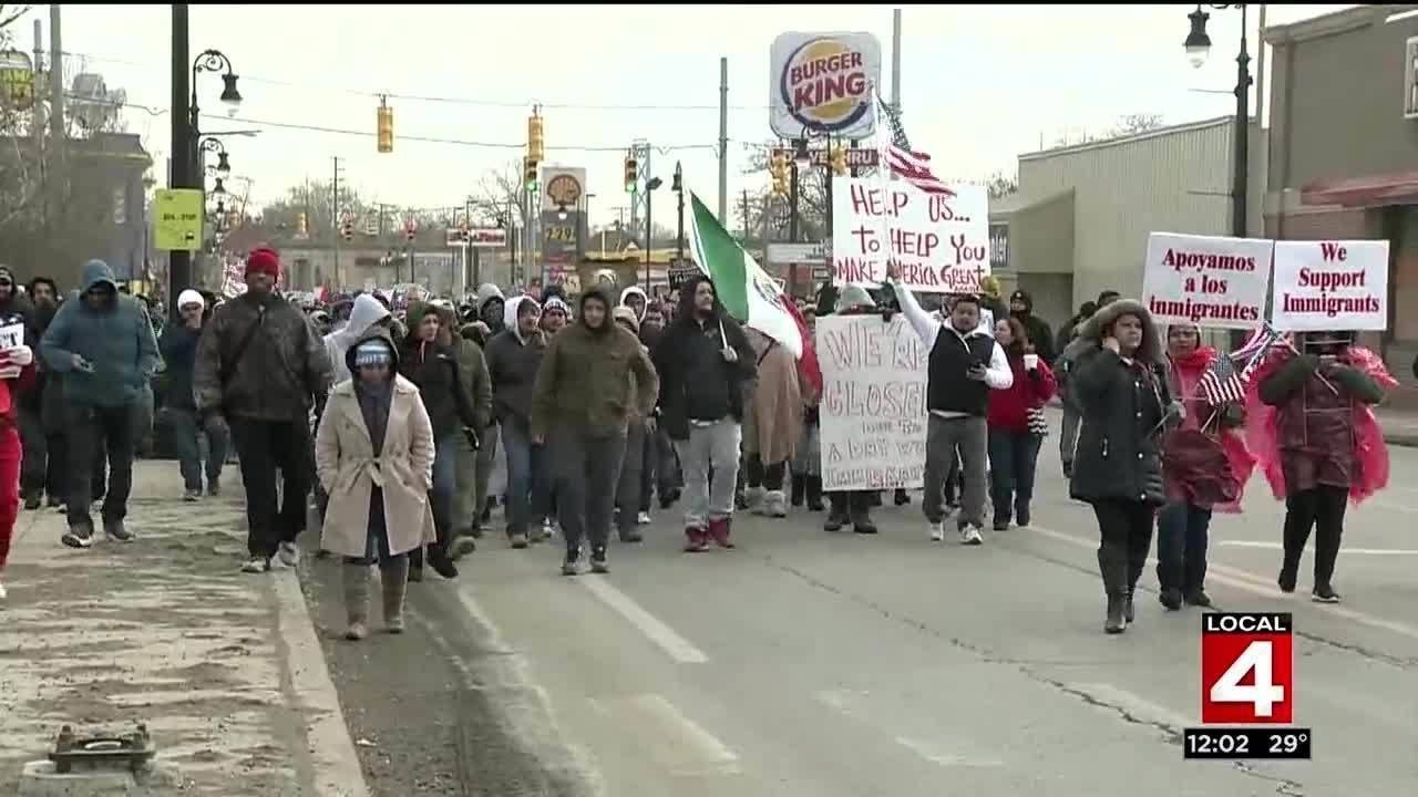 Detroiters take part in nationwide Day Without Immigrants protest