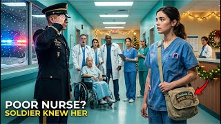 They Mocked the “Poor Nurse”… Until the Soldier Saw Her Christmas Badge