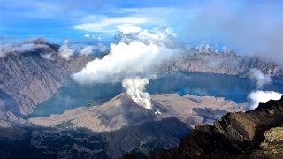 Mount Rinjani 3726 m (12,224 ft) - Lombok, Indonesia