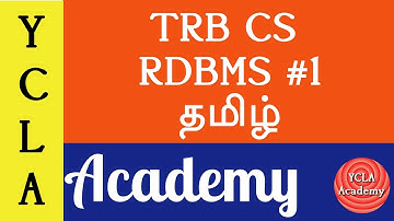 ORACLE SELECT Statement - RDBMS - 1 | TRB CS COACHING | YCLA Academy