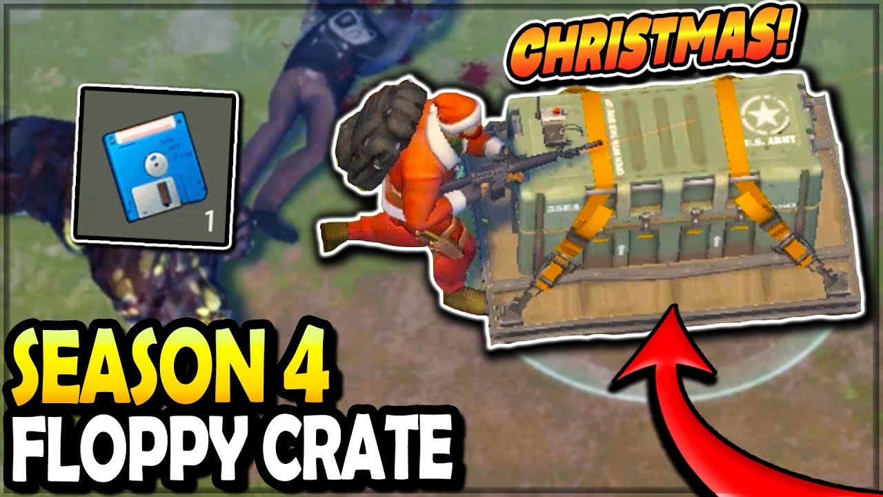 SEASON 4 FLOPPY DISK CRATE (Christmas Loot!) - Last Day on Earth Survival Season 4